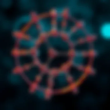 Crosslinking Mechanism Diagram Visual diagram illustrating the crosslinking mechanism between macromolecules.