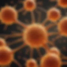 Representation of vitamin D's cellular mechanism in leukemia
