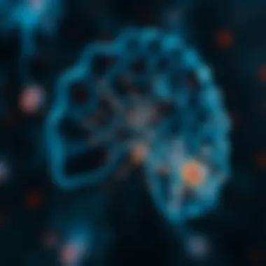 Diagram showcasing biological mechanisms and pathways involved in cancer