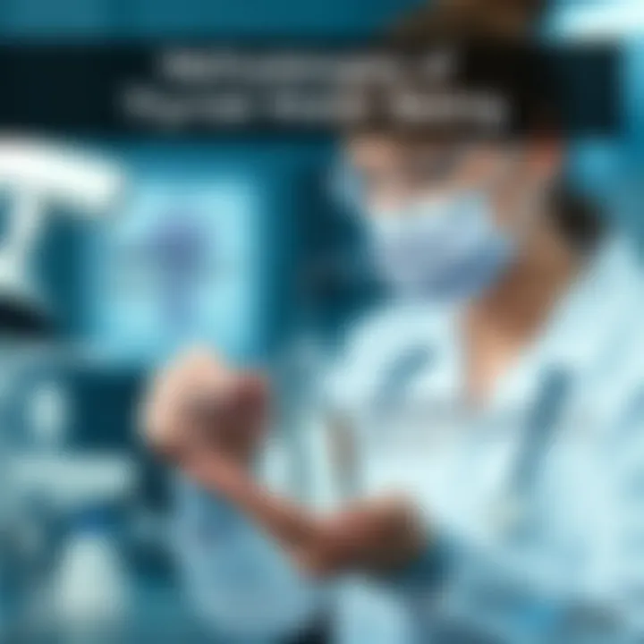 Infographic showcasing various methodologies of thyroid water testing