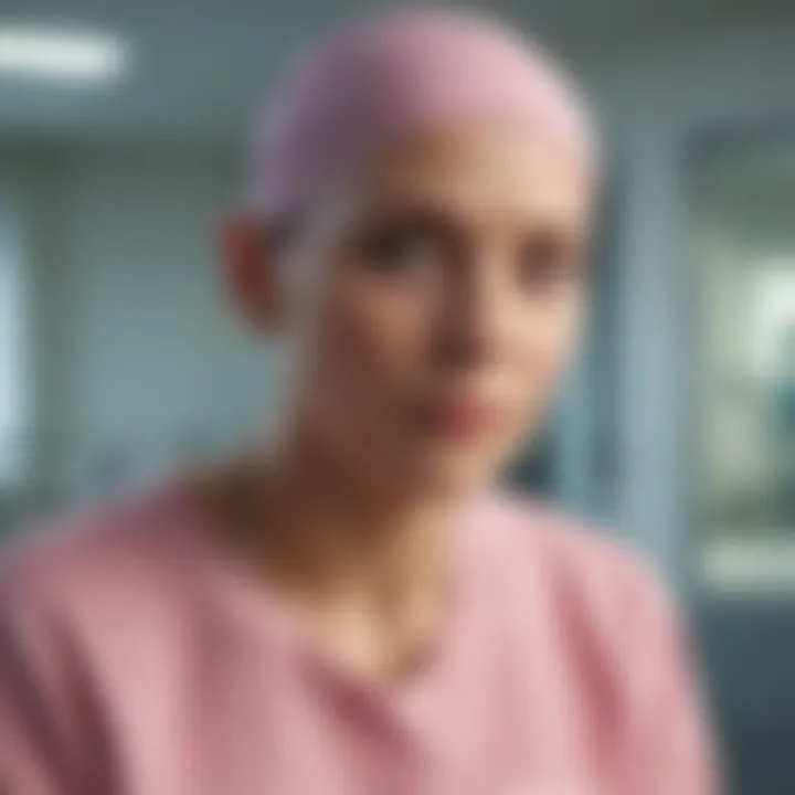 A visual guide showcasing treatment modalities for cancer-related anxiety and depression.