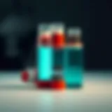Illustration of a triple therapy inhaler showcasing its distinct components