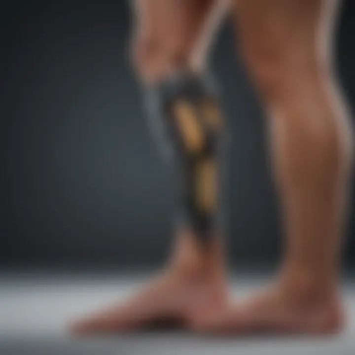 Various types of leg muscle stimulators displayed together