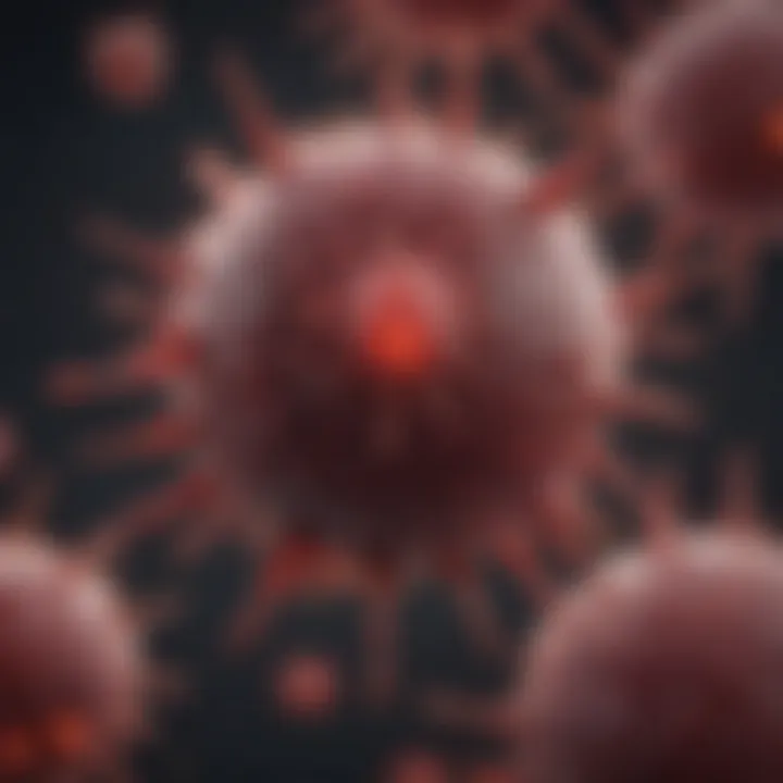Diagram illustrating types of B cell malignancies