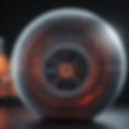 Graph illustrating the principles of DMTA analysis