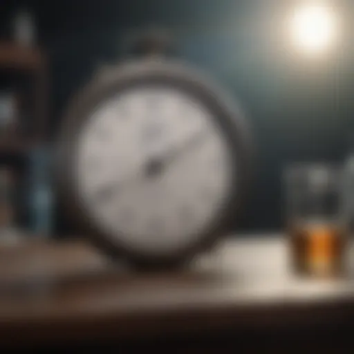 Conceptual representation of research timing