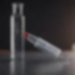 Illustration of vaccine vial and syringe