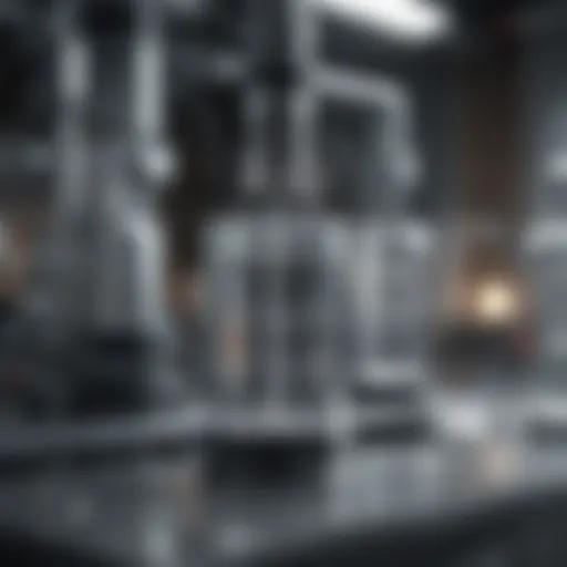 An illustration of extraction filters used in laboratory settings