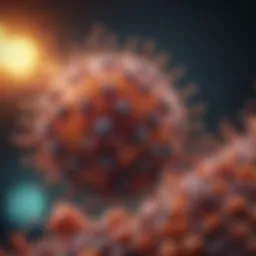 Conceptual representation of hepatitis B virus