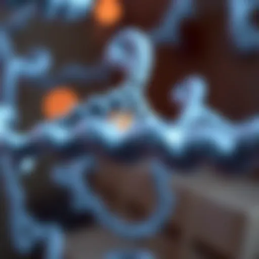 Visual representation of the Huntington chorea gene mutation