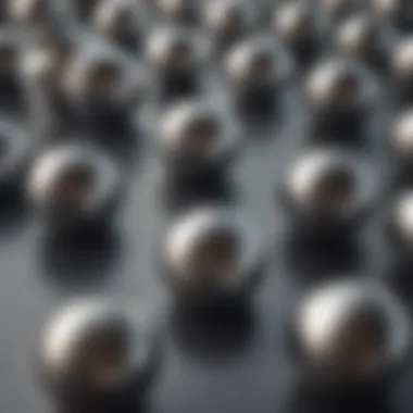 Key Properties of Magnetic Shielding Materials Illustration of various magnetic shielding materials showcasing their properties