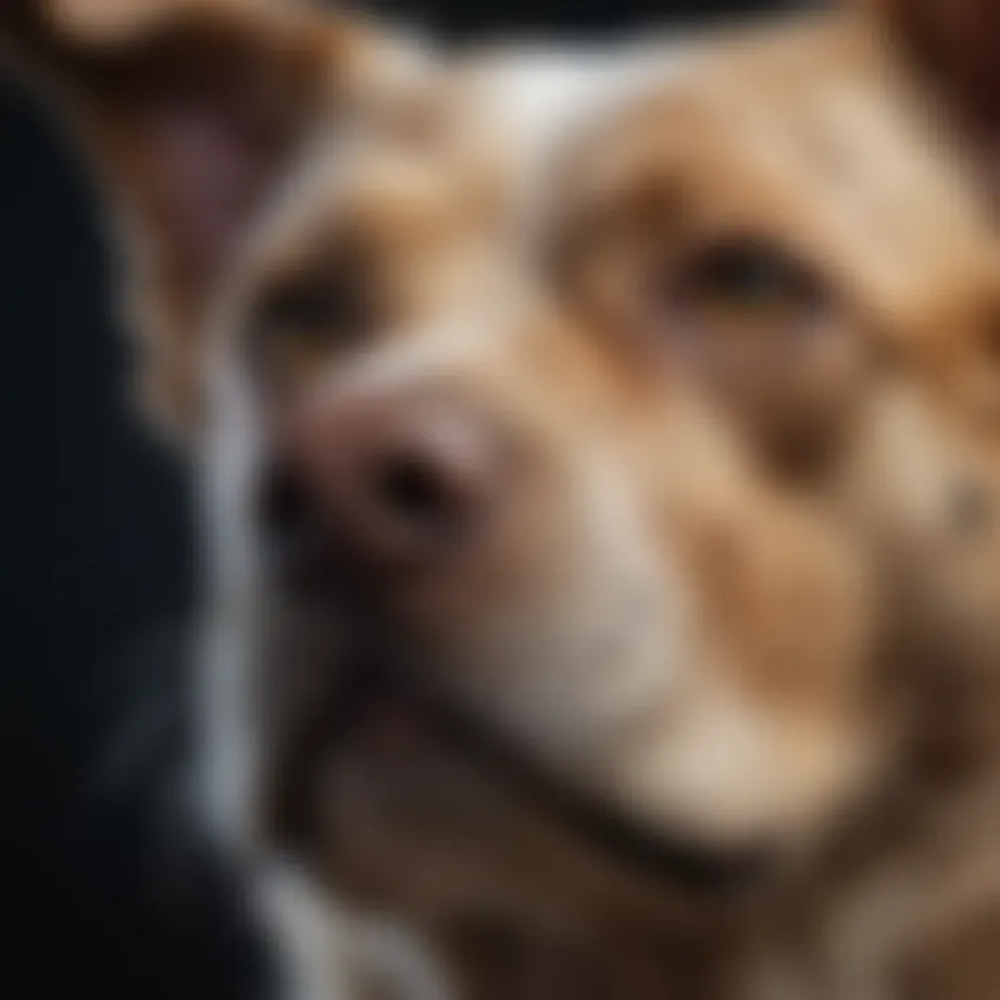 Illustration of mast cell tumors in canine dermatology