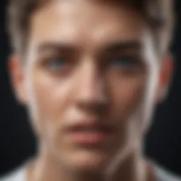 Diagram illustrating the characteristics of oral dyslexia