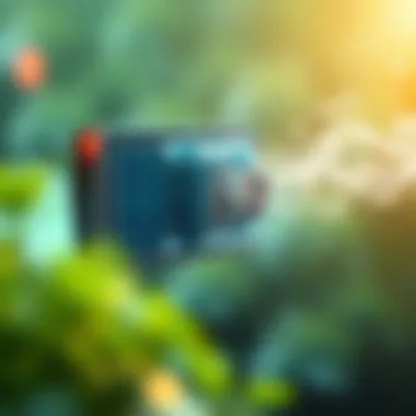 Diagram illustrating advancements in filter technology