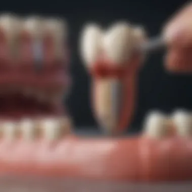 Pain Management Strategies Illustration of various management strategies for periodontal pain