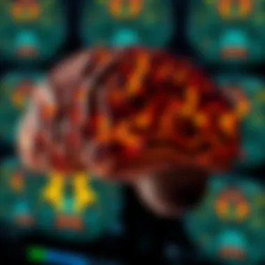 Brain Imaging and Neurodegenerative Changes Brain scans highlighting neurodegenerative changes
