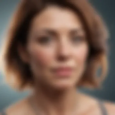Genetic Contributions to Menopause Age Visual representation of genetic factors related to menopause onset
