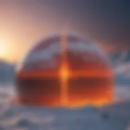 Graph illustrating the rise in global temperatures over the years