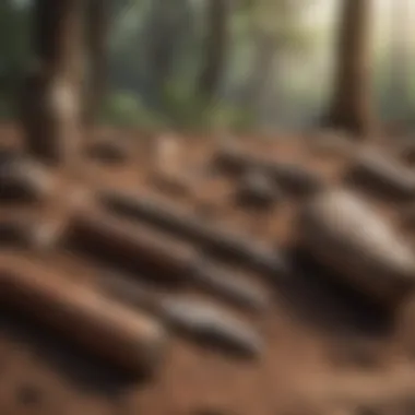Ancient Tools of Aboriginal Ancestors Archaeological evidence showcasing ancient tools used by Aboriginal ancestors