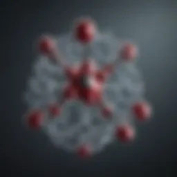 Schematic representation of glatiramer acetate molecular structure