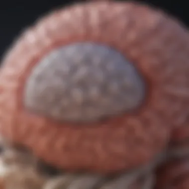 Brain scan highlighting left frontal convexity meningioma