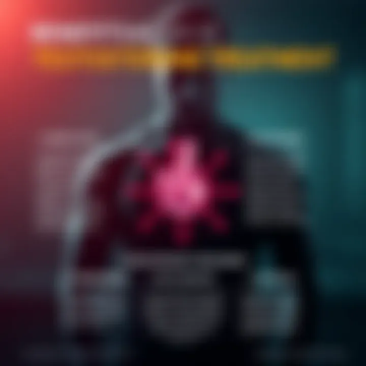 Benefits and Risks of Testosterone Treatment Infographic highlighting the benefits and risks of testosterone treatment