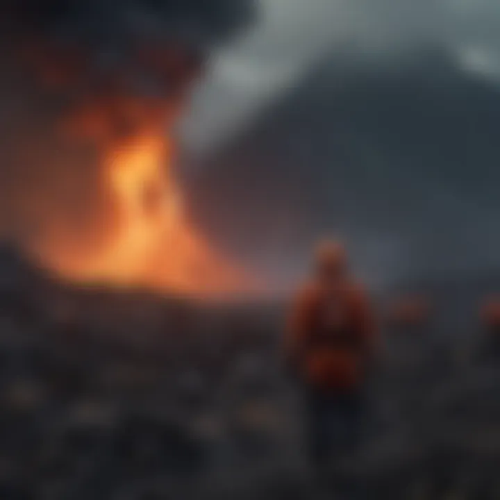 Community engagement during volcanic crisis