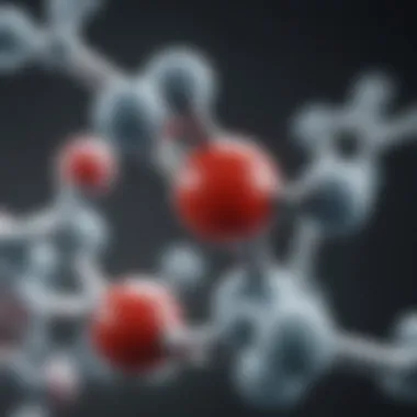 Molecular Structure of Vinculin Illustration depicting the molecular structure of vinculin