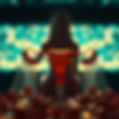 Conceptual art reflecting vitamin D's relationship with reproductive health