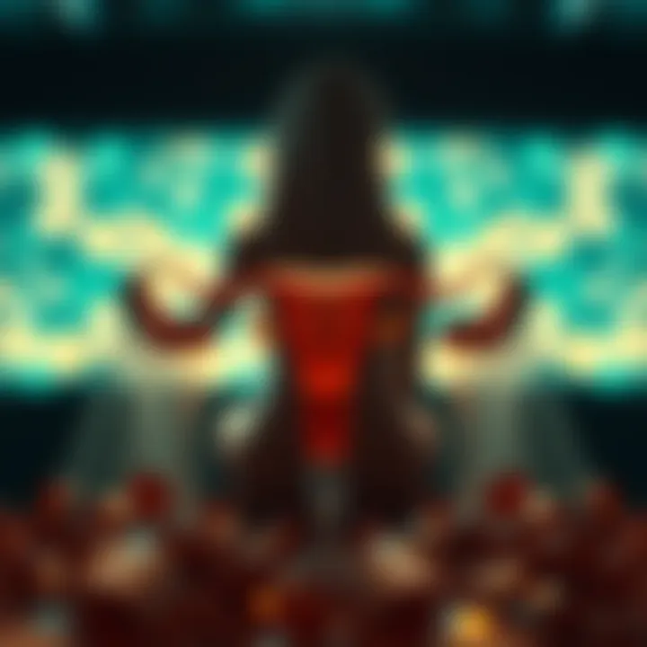 Conceptual art reflecting vitamin D's relationship with reproductive health